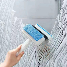卫生间墙面清洁刷浴室瓷砖刷子家用擦窗户双面玻璃刮镜子刮水器