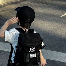 儿童防晒帽夏季男童鸭舌帽女孩太阳帽薄款透气字母c标 遮阳棒球帽