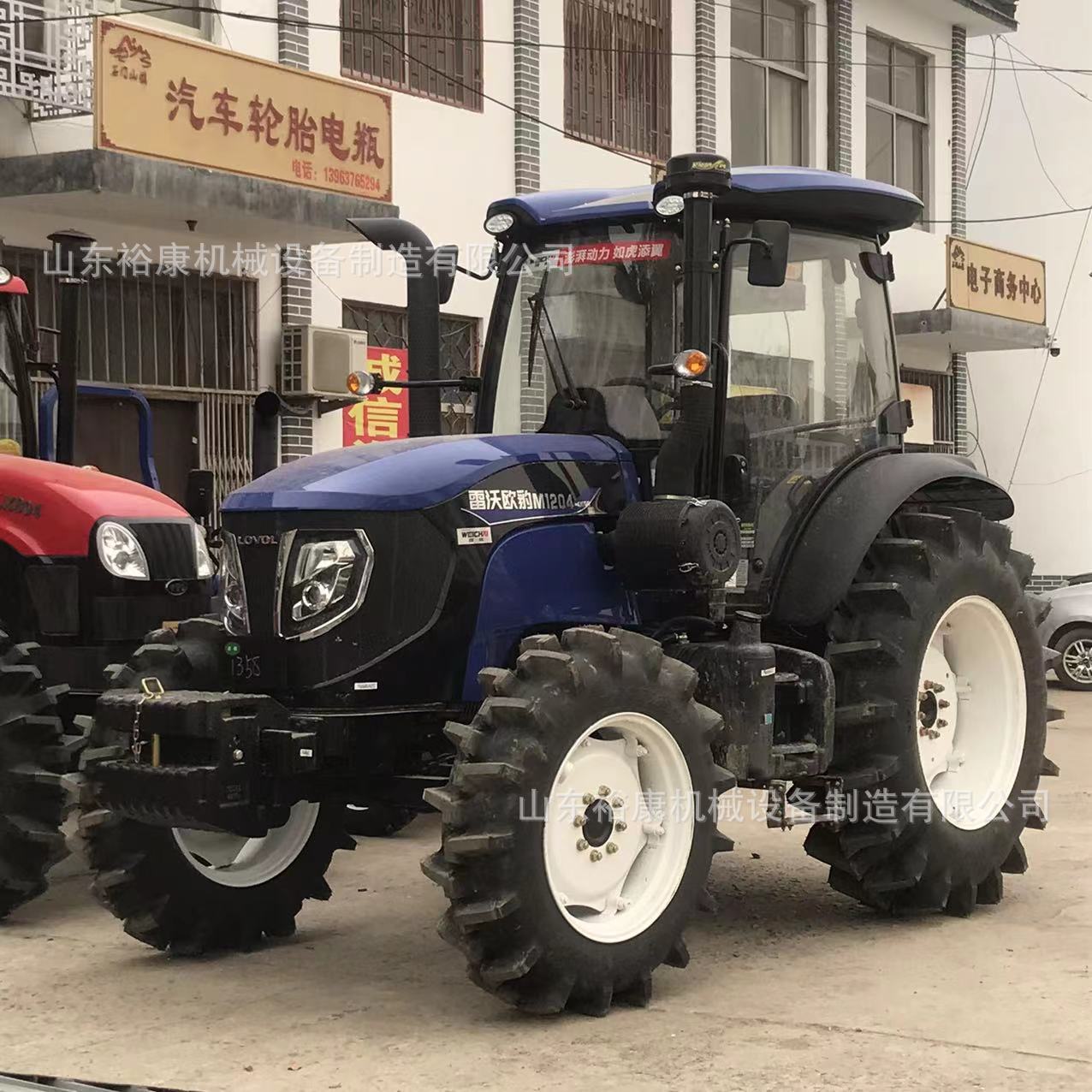 高转速带动打捆机雷沃欧豹m1204-4x液压助力转向多路阀高配拖拉机