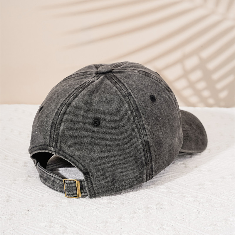 Cross-Border New Arrival 42 Letters Embroidered Baseball Cap Trendy Men and Women Sports Washed Cotton Peaked Cap Outdoor Sun Protection Sun Hat