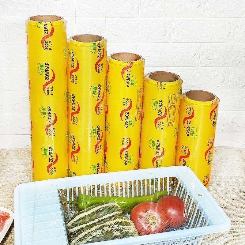 保鲜膜大量批发pvc大卷家用pvc食品级美容面膜理发瘦身膜厂家直销