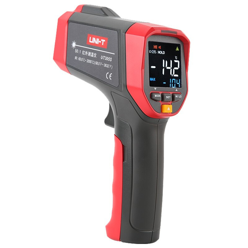 优利德(uni-t)ut305s 工业级红外线测温仪手持式非接触式测温枪