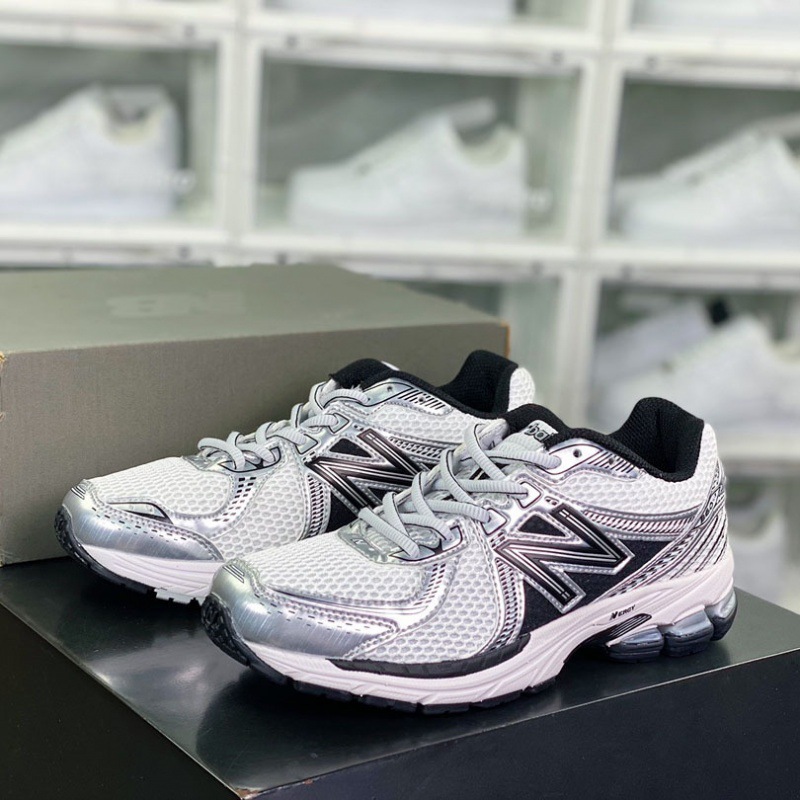 莆田纯原 nb ml860系列经典复古风女透气休闲运动鞋男轻便慢跑鞋