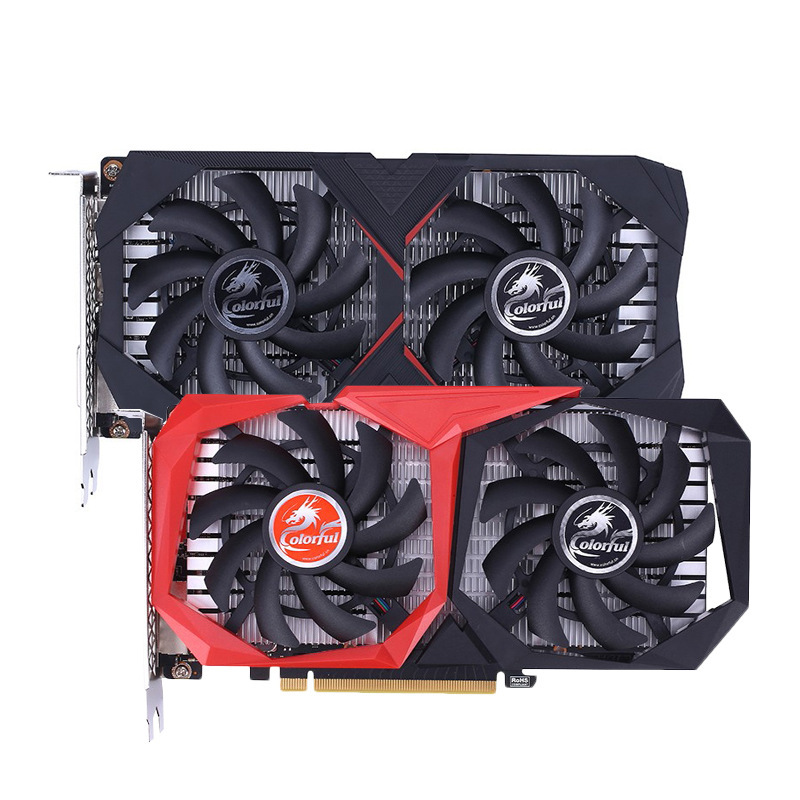 igame七彩虹gtx1650灵动鲨4gd6台式机游戏电竞显卡电脑独显豪华版