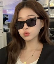 jennie网红同款墨镜女时尚复古防紫外线太阳眼镜ins风街拍太阳镜