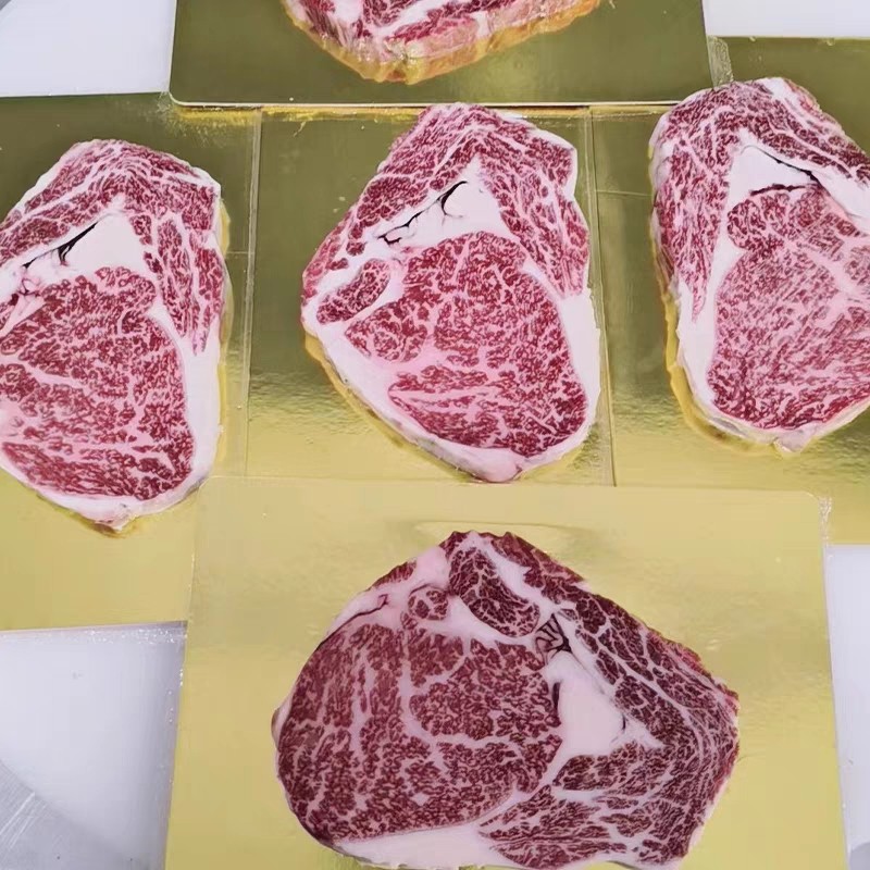 澳洲进口和牛m9眼肉牛排原切雪花霜降厚切肋眼牛排可顺丰包邮