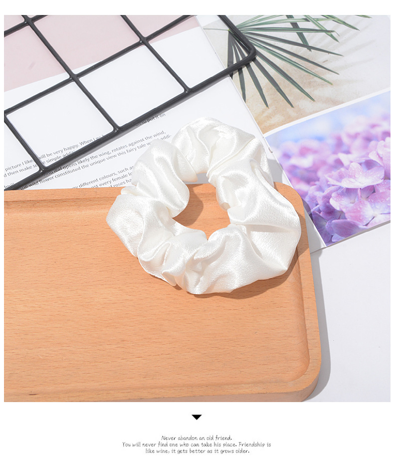 Crystal Satin Hair Tie 4