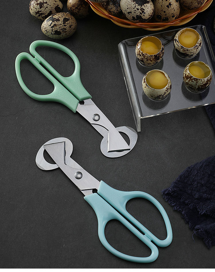 实用厨房小工具不锈钢鹌鹑蛋剪刀 鸡蛋剪新款厨房鸟蛋剪刀剪蛋器