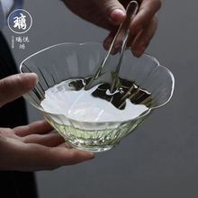 日式玻璃泡茶碗冷泡茶具绿茶专用分茶勺碗泡套装茶艺透明泡茶神器