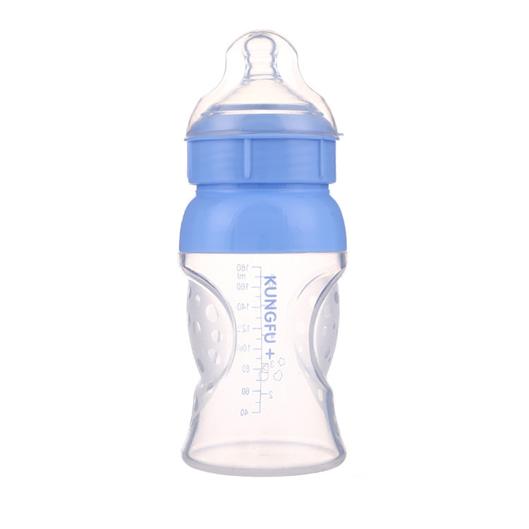 ALG Baby Wide Mouth Feeding Bottle Newborn Feeding Drinking Water Pp Feeding Bottle Maternal and Child Supplies 240ml