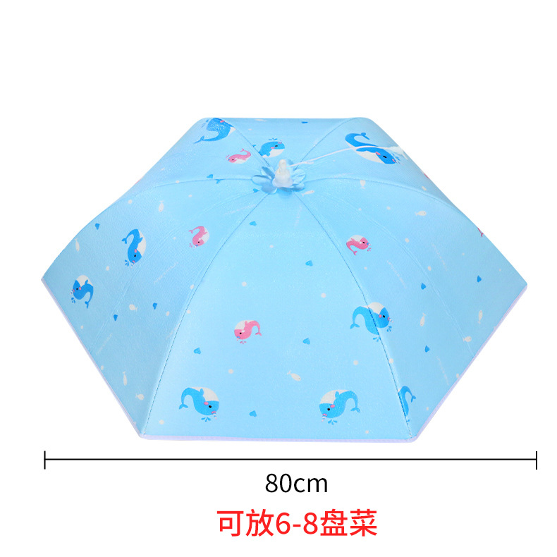 Winter Insulated Vegetable Cover Anti Fly Dish Cover Winter Insulation Folding New Dining Table Food Household Dustproof