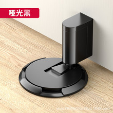 Hafele黑色门吸机械降噪防风门挡隐形免打孔机械门吸