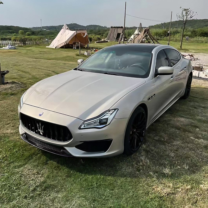 适用于13-19款玛莎拉蒂总裁大灯总成改装led日行灯矩阵双光透镜