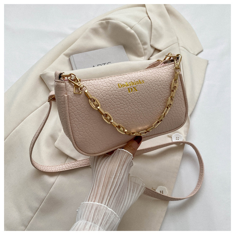 Simple Sense Western Style Leisure Small Bag 2023 New Women's Bag Summer Popular Shoulder Underarm Bag Hand Carrying Small Square Bag