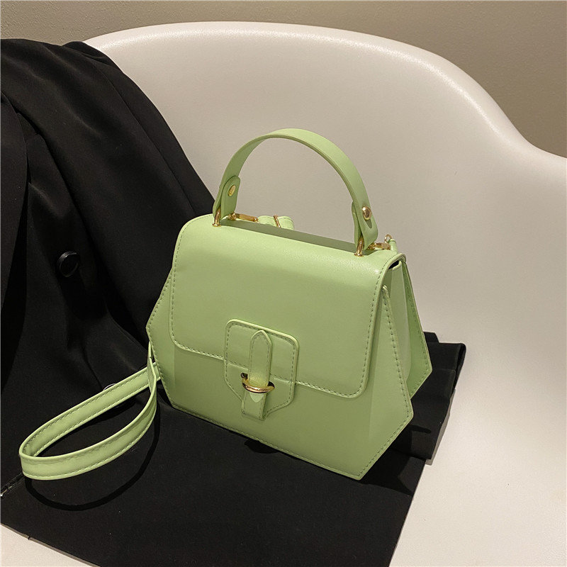 Textured Summer Popular One Shoulder Bag Bag Female 2022 New Korean Fashion Solid Color Crossbody Bag Portable Small Square Bag