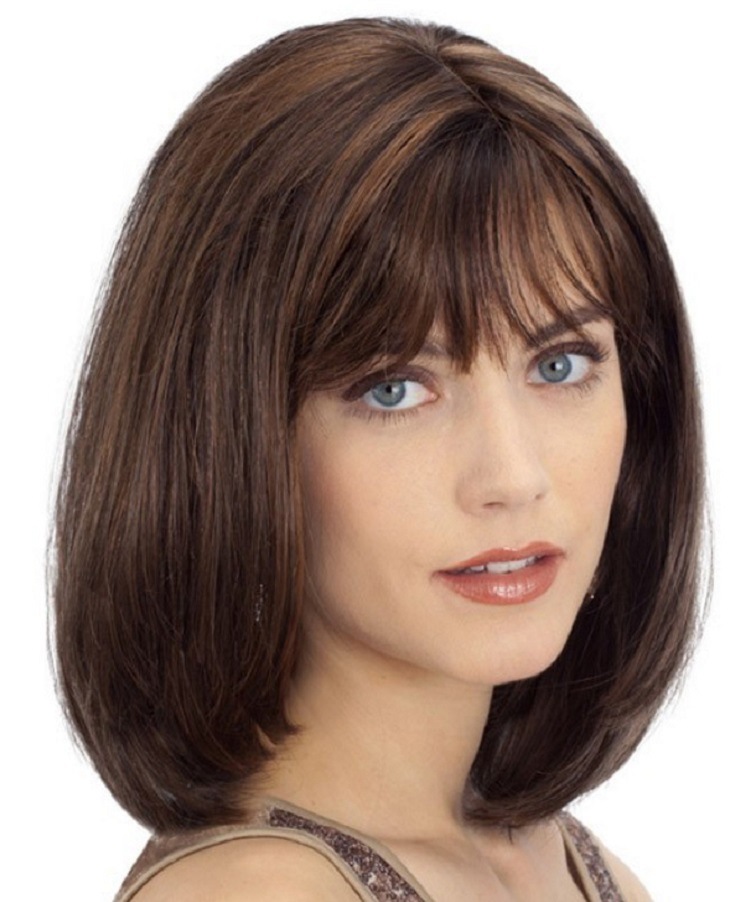 全头假发假发图片