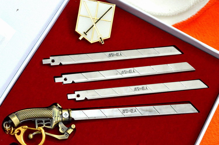 进击的巨人立体机动装置古铜色兵器套装 cos配饰道具 兵器 刀扣