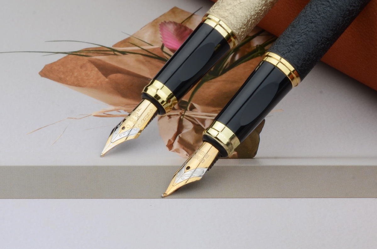 批发永生复古龙头金属钢笔书法美工钢笔纪念礼品笔可logo