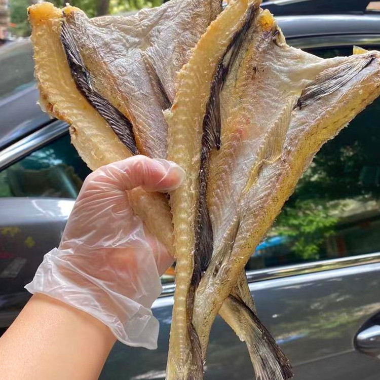 柴鱼干500克 开片晒柴鱼干 鳕鱼干 海味干货 煲粥煲汤