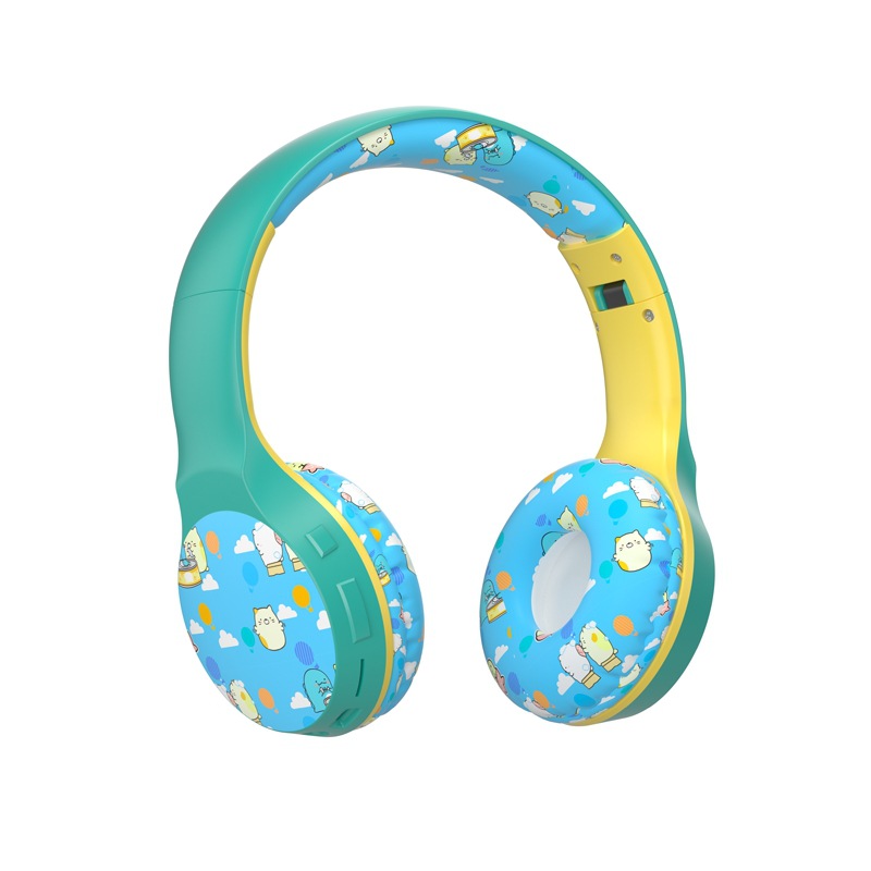 VJ-070 Cartoon Children's Learning Headset Bluetooth Headset Wireless Stereo Foldable Cross-Border New Arrival Gift