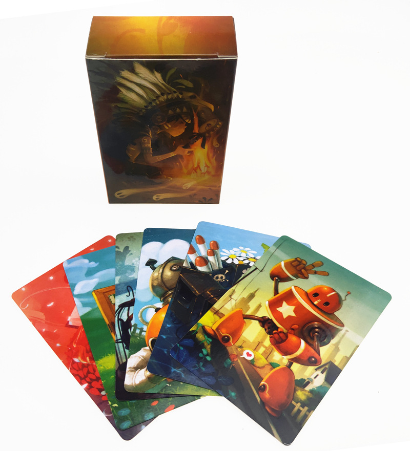 跨境热款桌游 只言片语妙不可言8款拓展 英文桌游 家庭聚会休闲