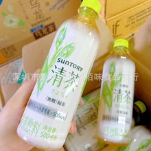 批发食品 清茶茶多酚绿茶饮料夏季茶饮品500ml 15瓶一箱