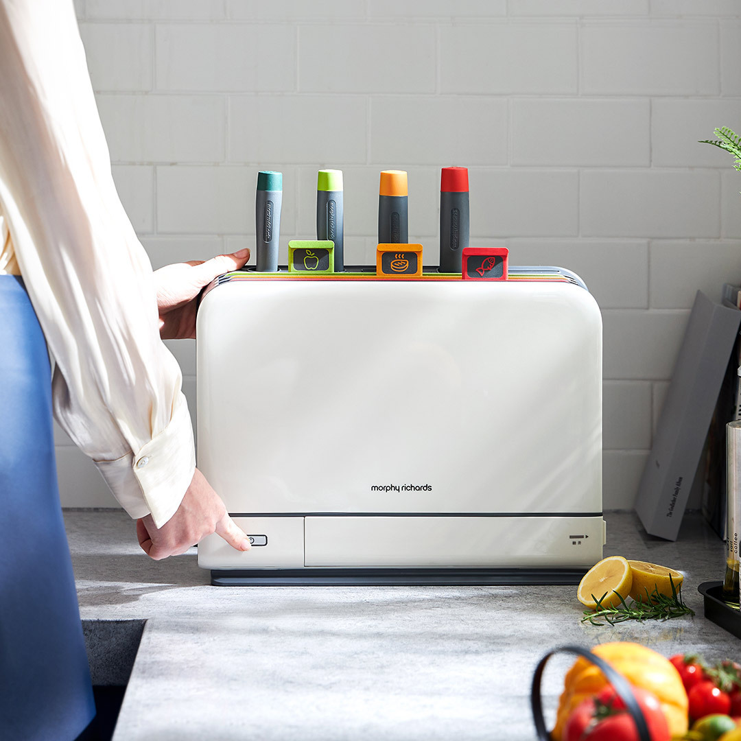 摩飞mr1001刀具砧板消毒机二代筷子家用小型紫外线消毒菜板烘干机