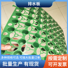 厂家供应屋面种植蓄排水板 500*500片状排水板凹凸型塑料排蓄水板