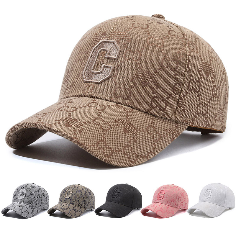 Baseball Cap Men's and Women's Curved Brim Hat Men's Couple's Korean-Style Sports Hard Top Peak Cap All-Match Face-Showing Small Hat