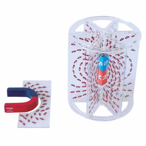 立体磁感线演示器 永磁电磁场 物理实验器材