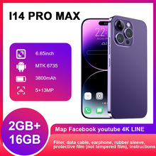 Smartphone 4G i14 Pro Max 6.65inch(2G RAM+16G ROM)5MP+1 3MP