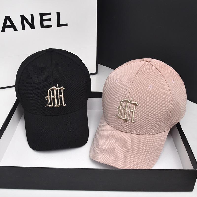Spring and Autumn Letter Baseball Cap for Women 2022 New Internet Famous Hat Ins Fashion Brand Korean Style All-Matching Sun-Proof Peaked Cap for Men