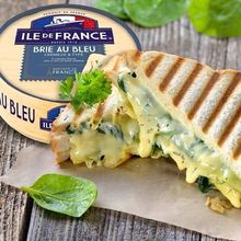 法国原装进口博格瑞法兰希奶酪ILEDeFrance125G布里金文即食奶酪