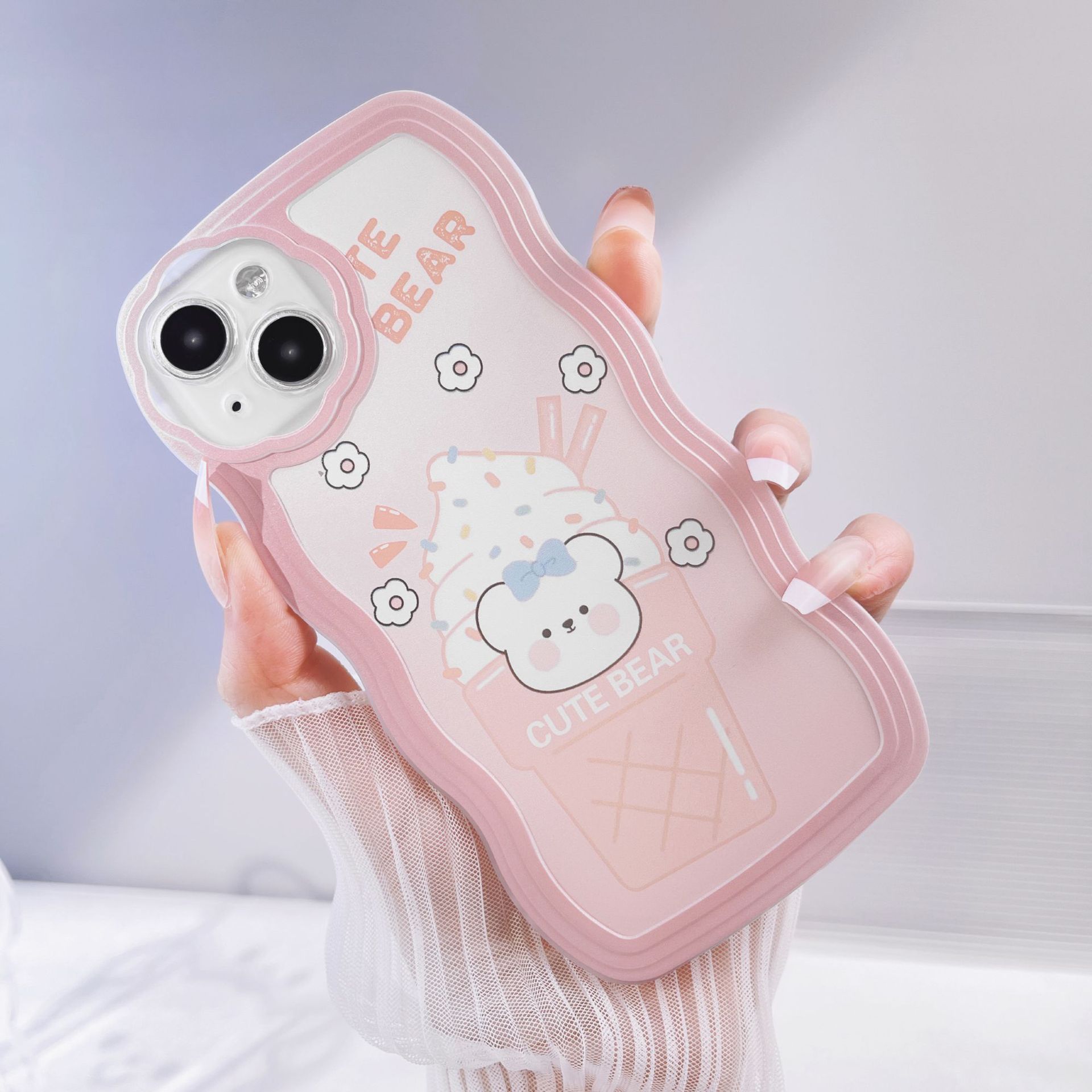 9成交1个相似适用于iphone13可爱熊猫手机壳苹果11兔兔保护套12pro ma