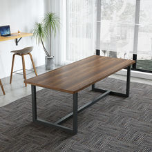 新款实木桌板木板吧台桌子餐桌书桌木板片办公会议电脑桌原木茶台