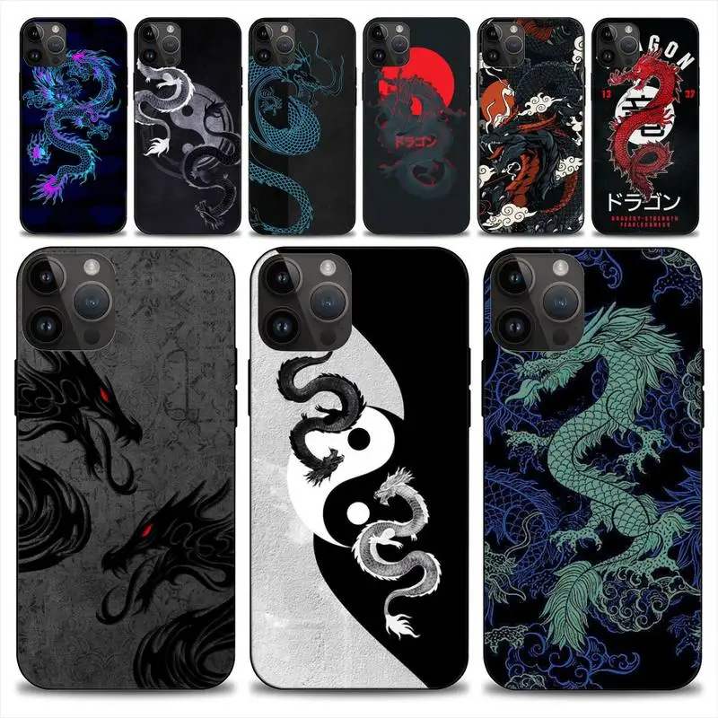 适用iphone15霸气龙中国风手机壳-阿里巴巴