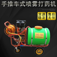 手推车式喷雾洒水消毒农用汽油机高压喷雾器机打药机园林植保机械