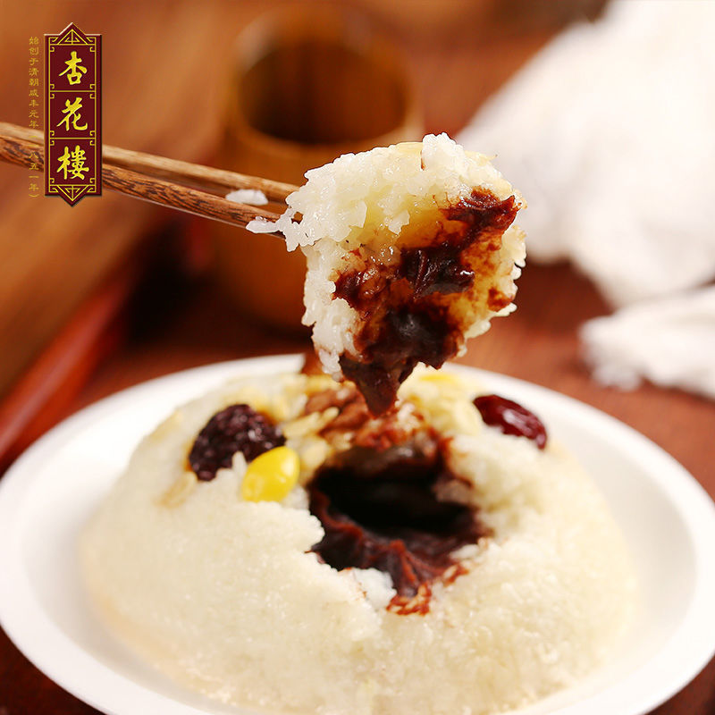 杏花楼上海八宝饭糯米饭豆沙速食方便米饭年货食品糕点