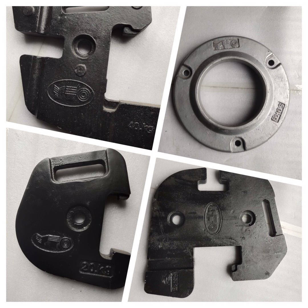 洛阳一拖 东方红拖拉机配件 中拖大拖前配重 后配重配件 配重铁