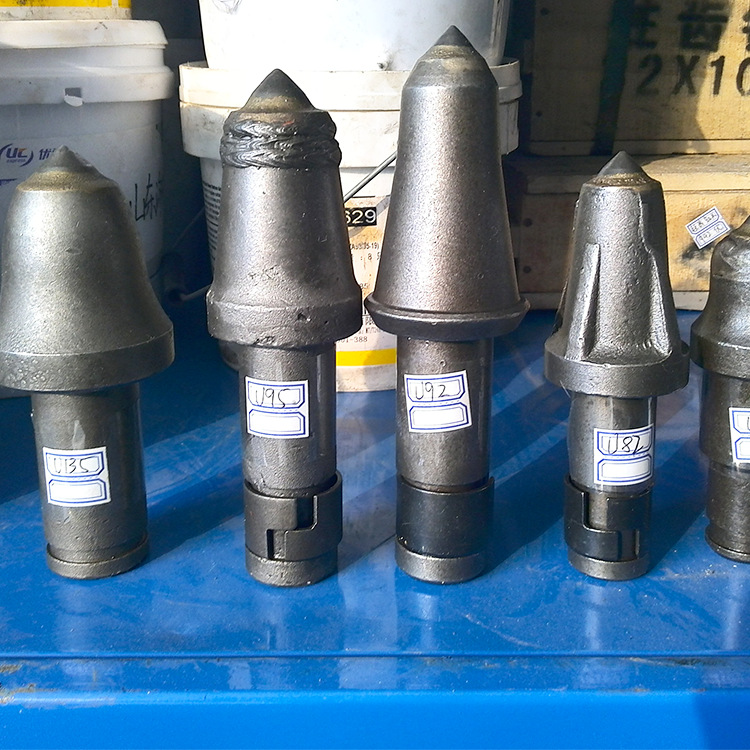 工矿用截齿 采煤掘进截齿 齿座齿套 采煤机配件供应各种u型截齿