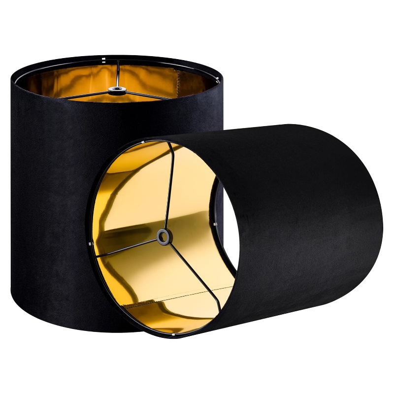 跨境亚马逊台灯灯罩轻奢内金可拆卸灯饰配件落地灯壁灯吊灯外壳罩