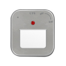 电力轨道插座方形五孔10A多功能三孔USB开关夜灯人体感应灯适配器