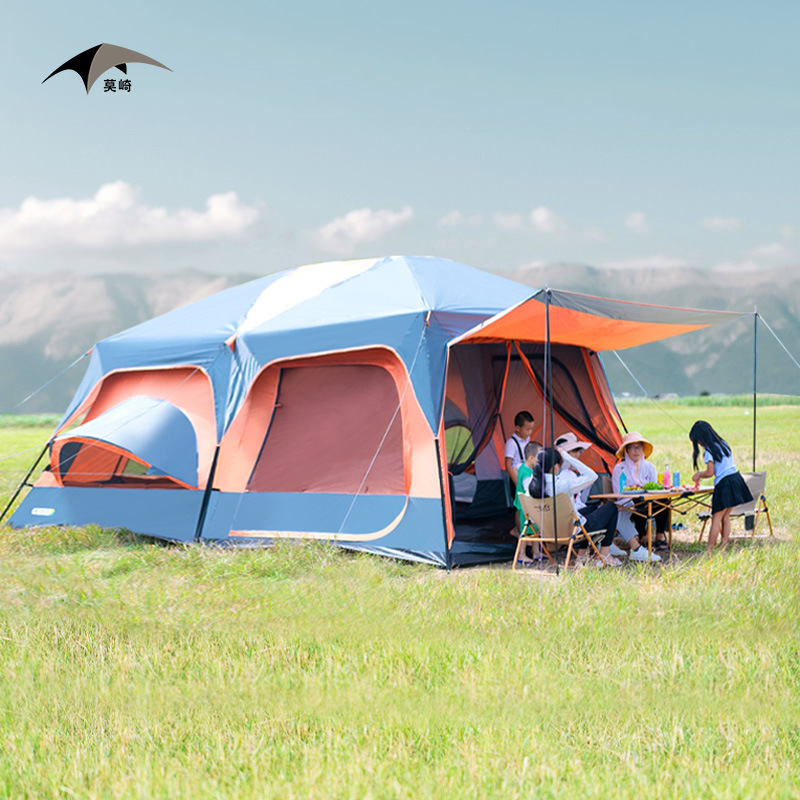 户外便携用品野营旅游帐篷家庭家用防风露营防蚊防水防晒工厂批发