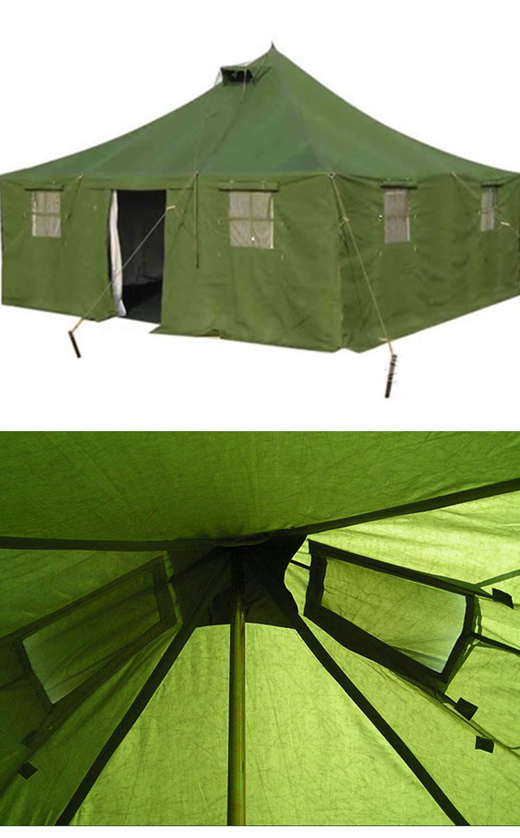 81型班用单帐篷迷彩野外宿营帐篷防雨军绿帆布帐篷军工户外帐篷