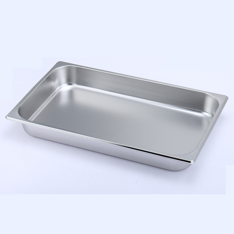 不锈钢份数盆美式菜盘大容量酒店用品不锈钢盆定制