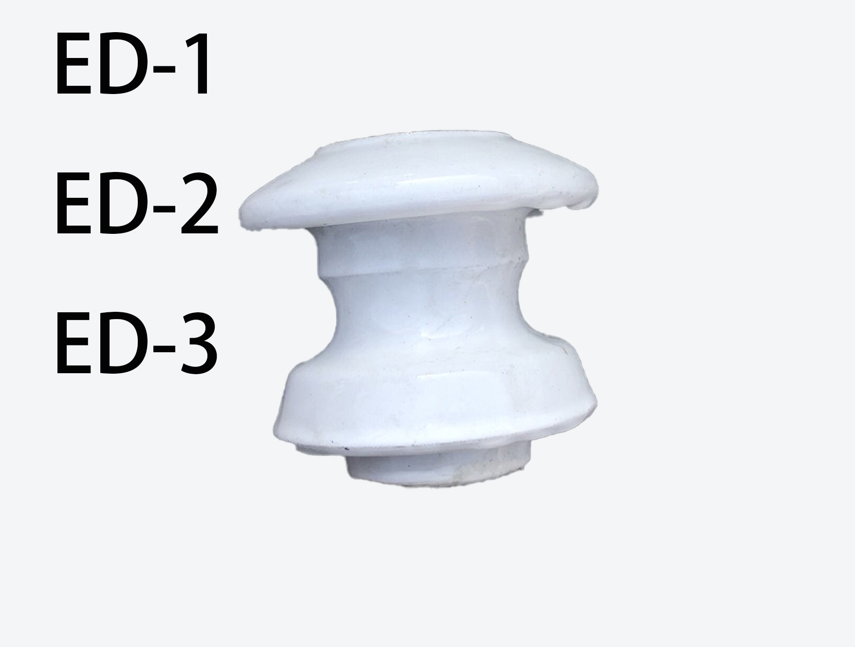 厂家直供电瓷ed-3低压蝶式瓷瓶 ed-1/2 绝缘子