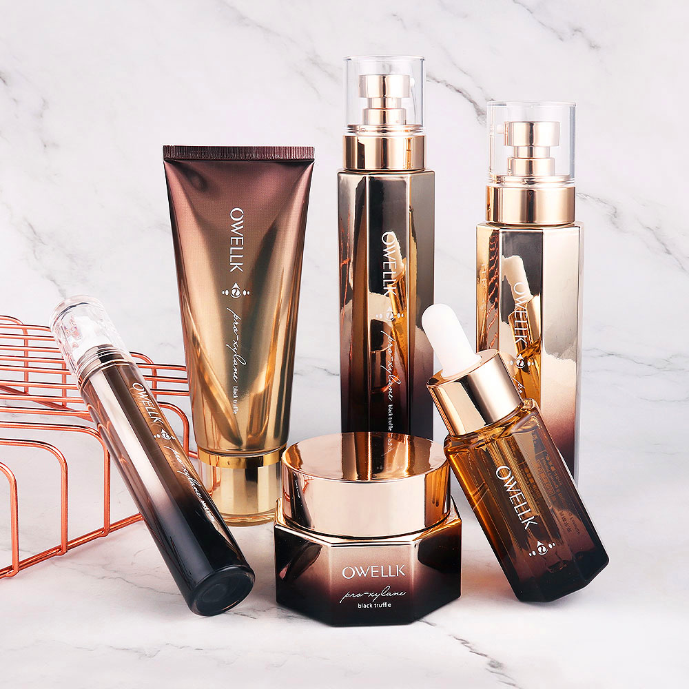 明星代言欧华蔻黑松露玻色因紧致透亮修护肤品水乳眼精华面霜厂家