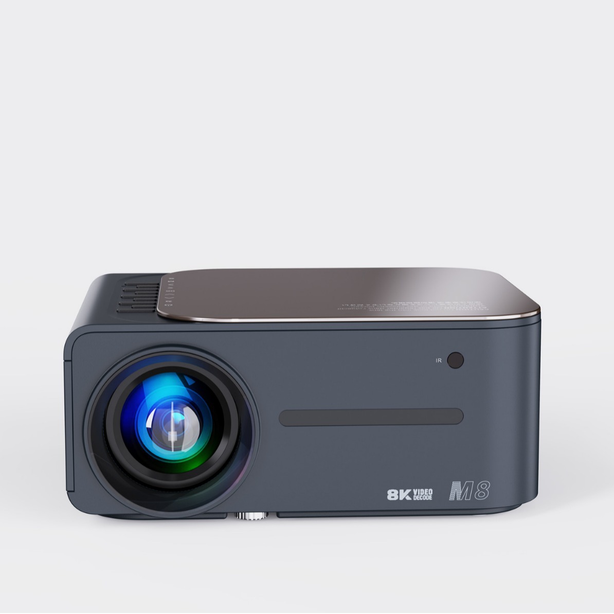 1080家用高清办公投影仪手机无线同屏便携式投影机跨境智能投影仪