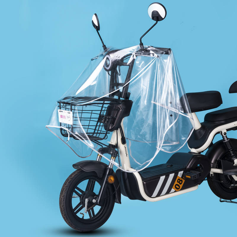 电动车透明车头罩防雨罩防风防尘中控仪表盘挡风被通用车把手遮雨