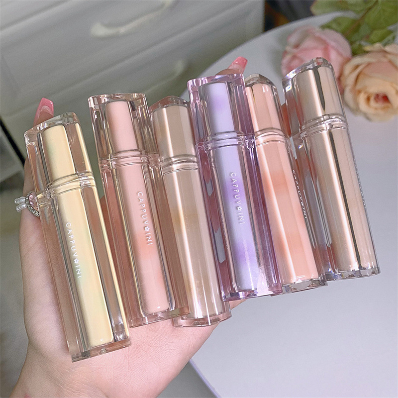 Ka Bubble Weini Iced Tea Lip Lacquer Lipstick Mirror Water Light Female Summer Glass Lip Lacquer Mud Does Not Fade Stick Cup Niche Authentic